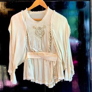 Antique Edwardian Georgian Blouse